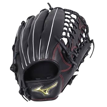Mizuno 野球用グローブ 黒 レザー Amazon | ミズノ（MIZUNO） ソフトボール用グラブ グローブ